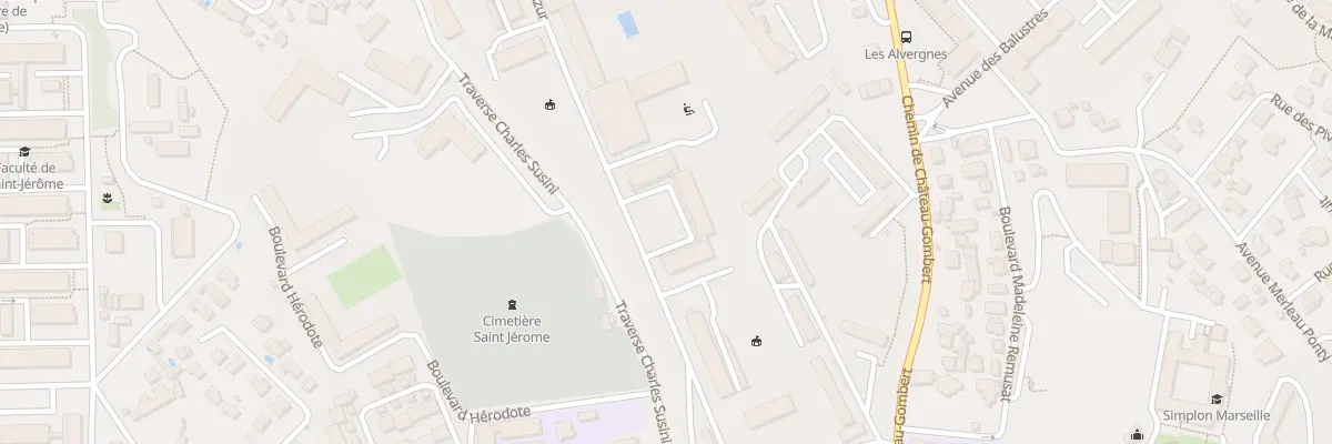 Plan du 19 Che de Chateau Gombert à Marseille 13e Arrondissement