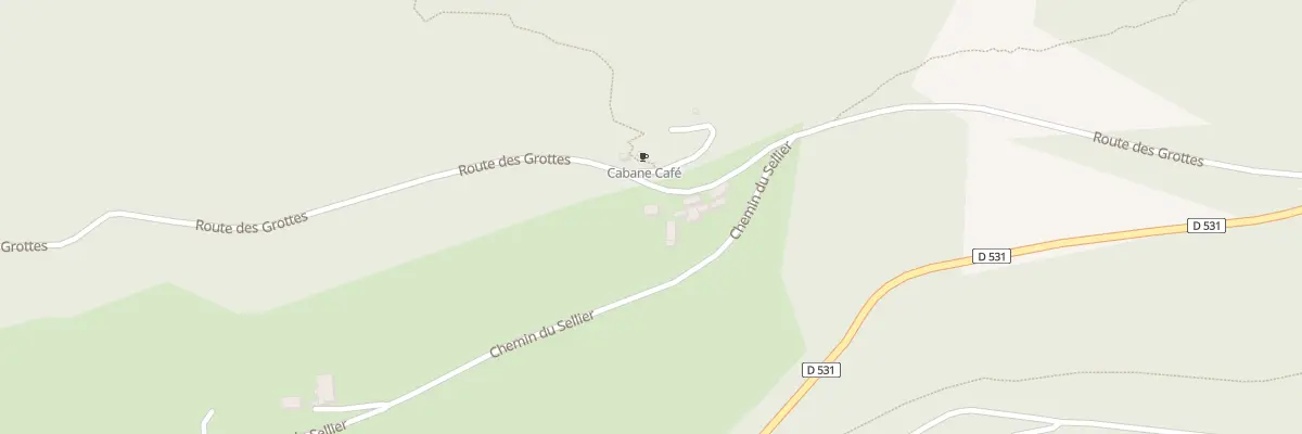 Plan du 5075 Au Cellier à Choranche