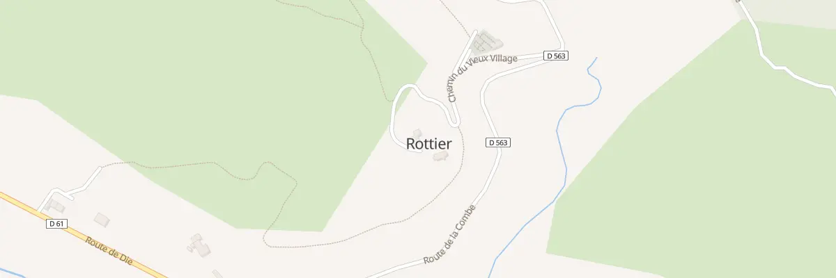 Plan du 5008 Le Village à Rottier