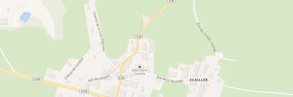 Plan du 33 Rue sous l’Eglise à Hautecourt-Romanèche