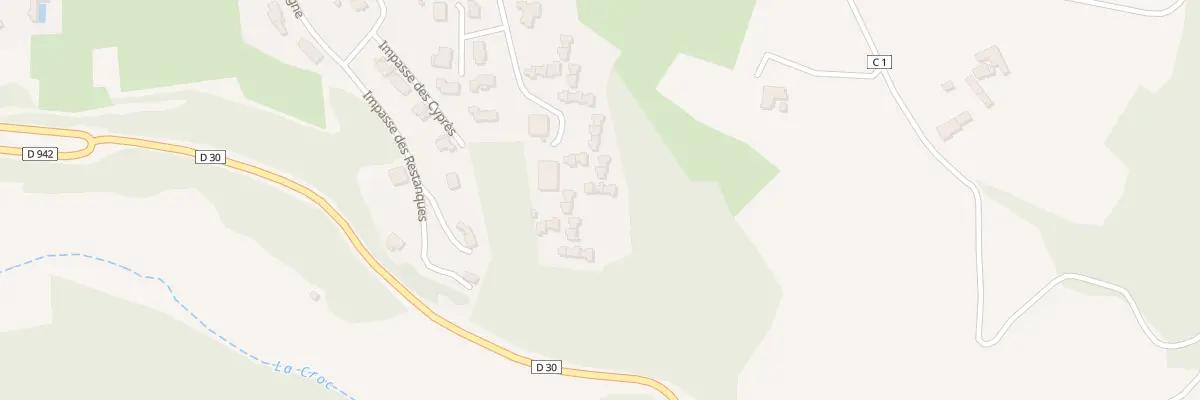 Plan du 5849 Ham Les Beaumes à Sault