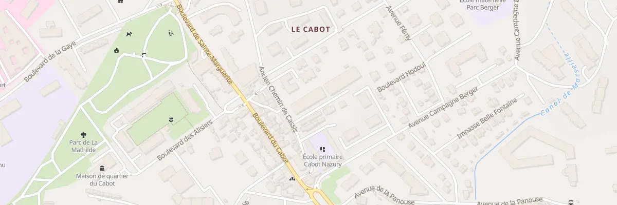 Plan du 219F Ancien Chemin de Cassis à Marseille 9e Arrondissement