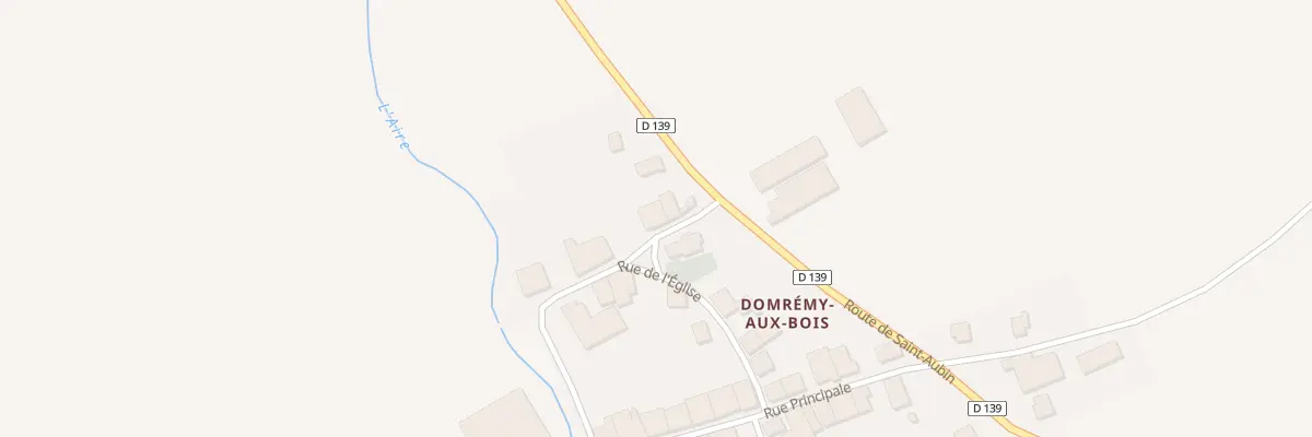 Plan du 8 Rue de l’Eglise à Erneville-aux-Bois