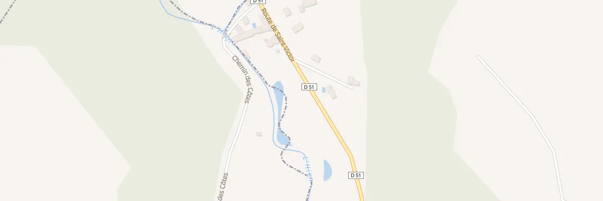 Plan de Che du Bois Thibault à Montagnieu