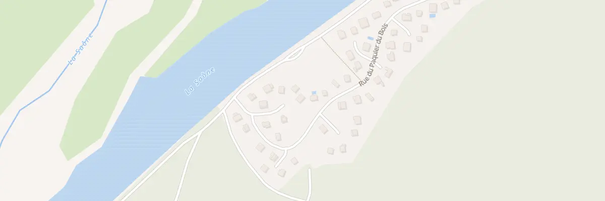 Plan du 58 Rue du Paquier du Bois à Pontailler-sur-Saône