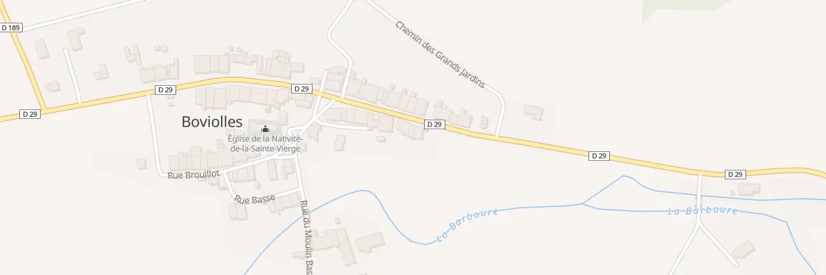 Plan du 14 Rue du Moulin Haut à Boviolles