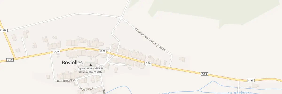 Plan du 11 Rue du Moulin Haut à Boviolles