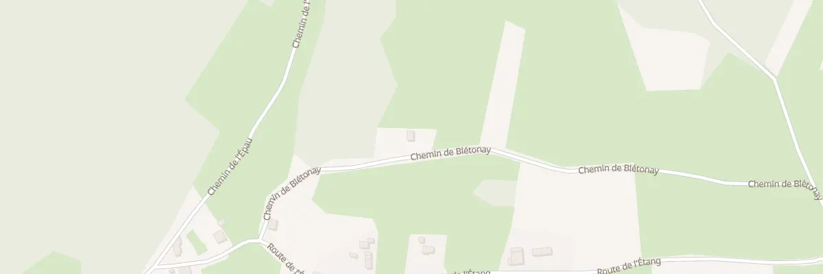 Plan du 5345 Bletonay à Arandon-Passins