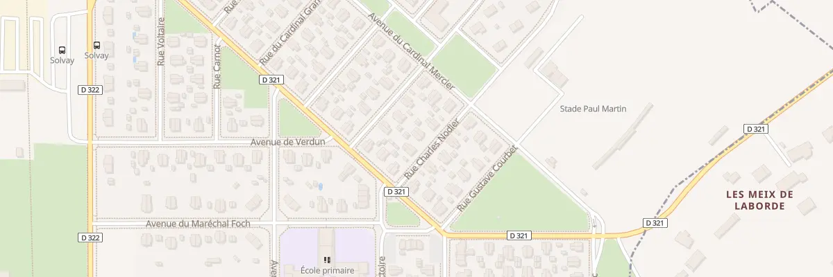 Plan du 8 Rue Charles Nodier à Tavaux