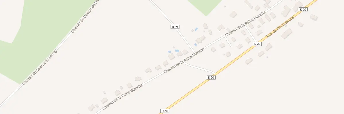 Plan du 26 Che de la Reine Blanche à Auxonne