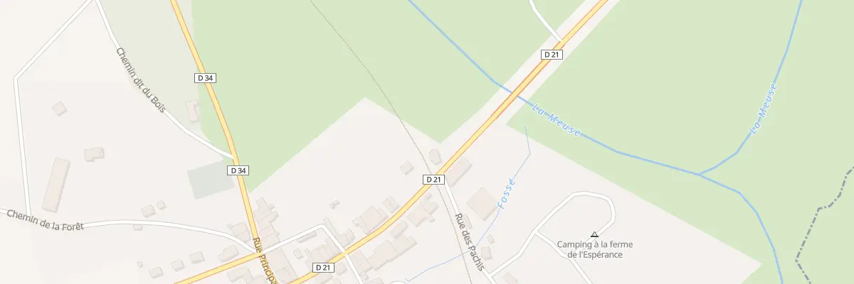 Plan du 2 Rue des Marronniers à Villers-sur-Meuse
