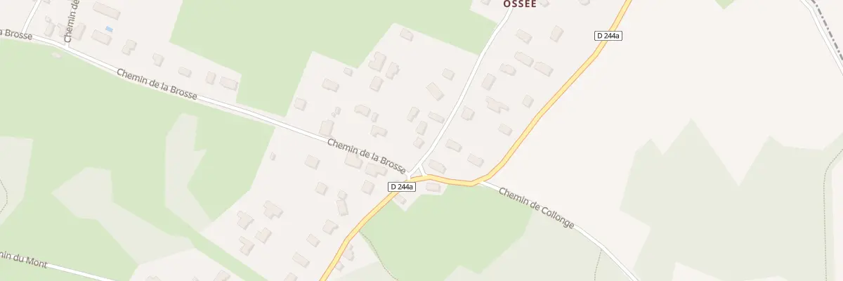 Plan du 427 Che d’Ossée à Sermérieu