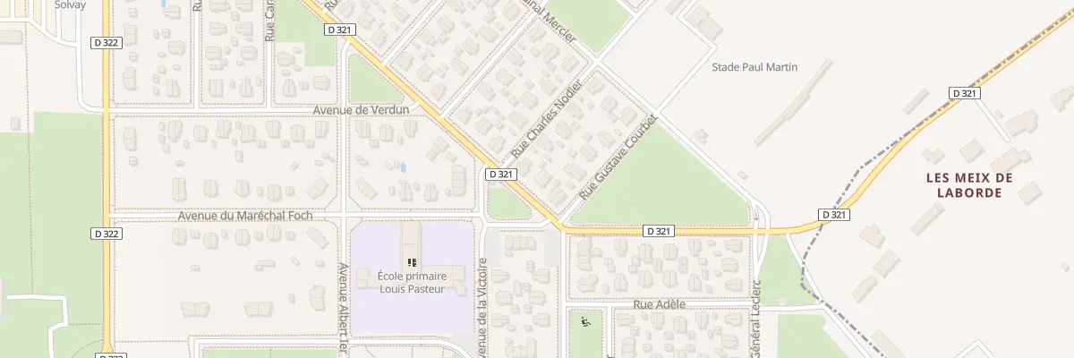 Plan du 61 Av de la Paix à Tavaux