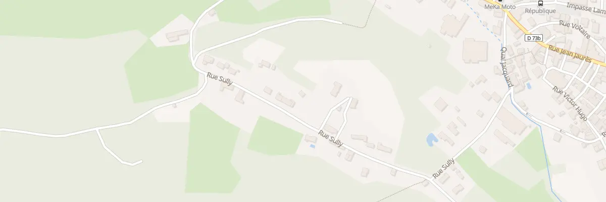 Plan du 805 Rue Sully à Izeaux