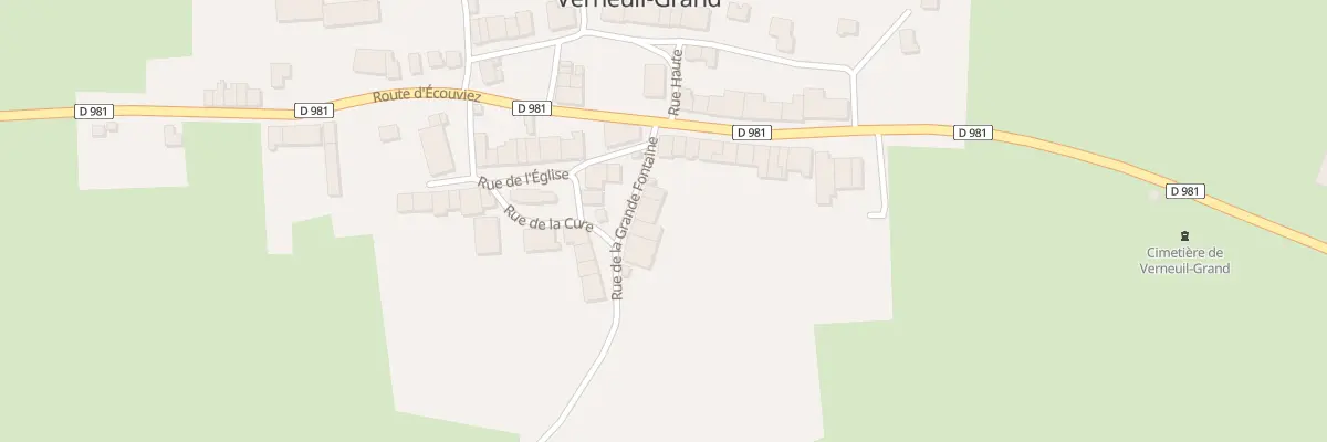 Plan du 3 Rue de la Grande Fontaine à Verneuil-Grand