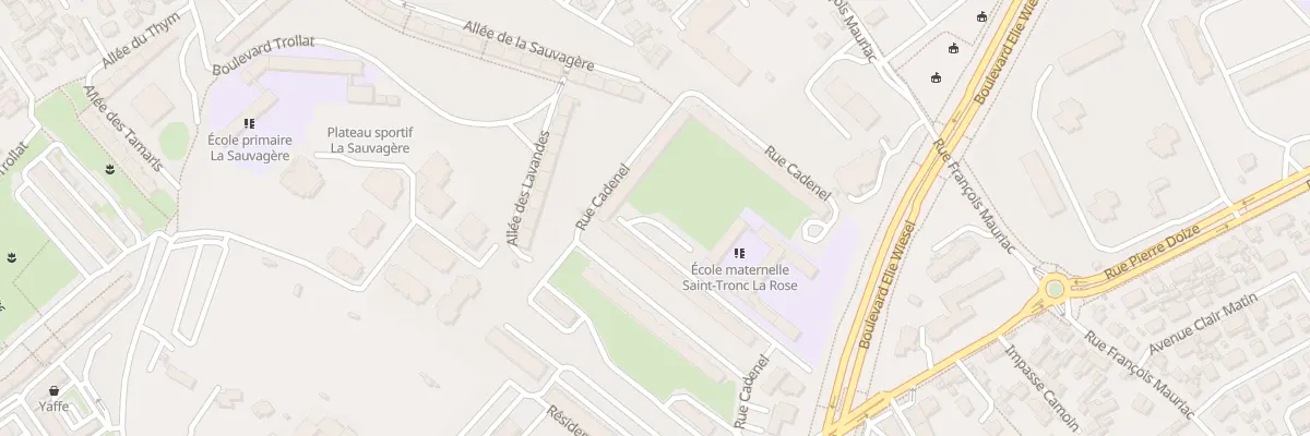 Plan du 225 Bd Paul Claudel à La Ciotat