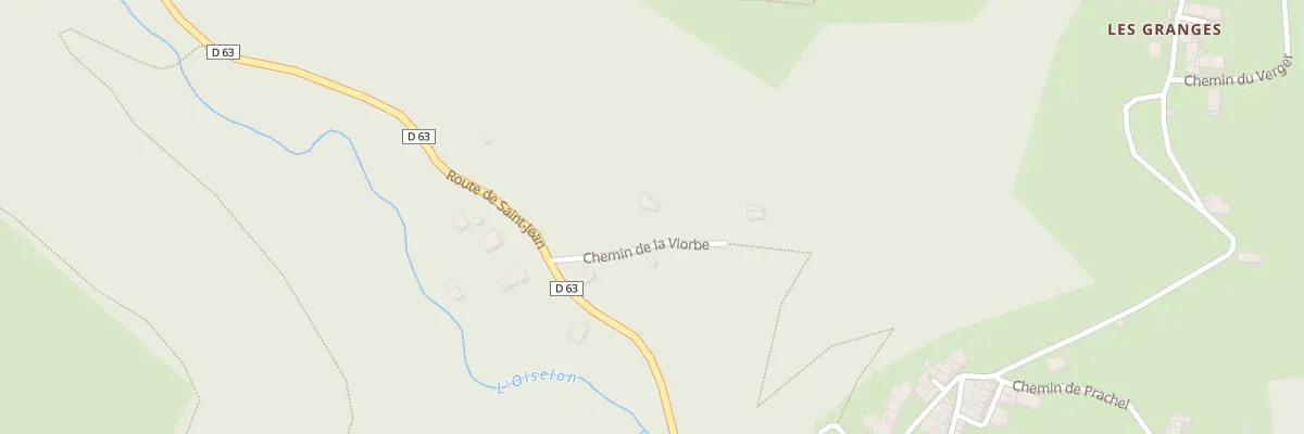 Plan du 844 Rte de Saint Jean à L’Abergement-de-Varey