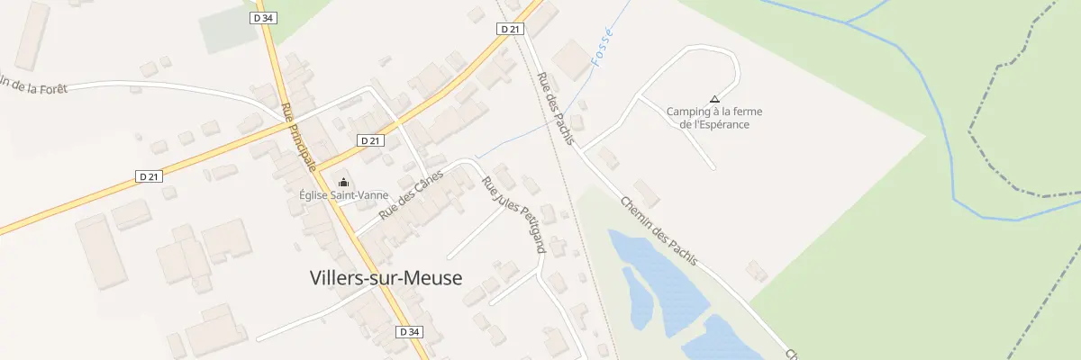 Plan du 3 Rue Jules Petitgand à Villers-sur-Meuse