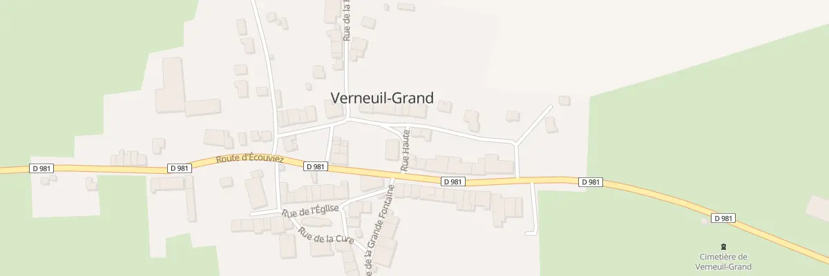 Plan du 2 Rue Haute à Verneuil-Grand
