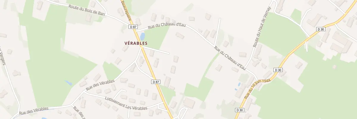 Plan du 340 Rte de Beaurepaire à Savigny-en-Revermont
