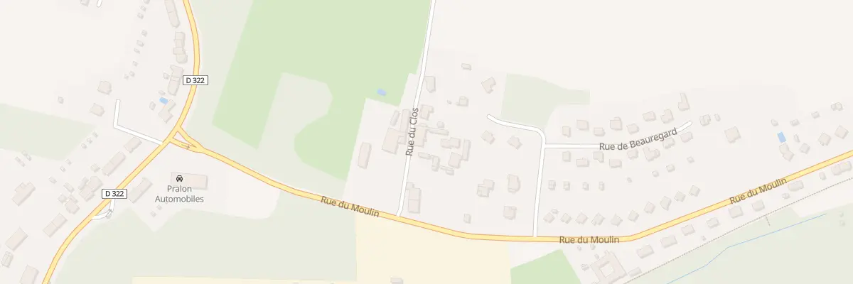 Plan du 22 Rue du Clos à Damparis