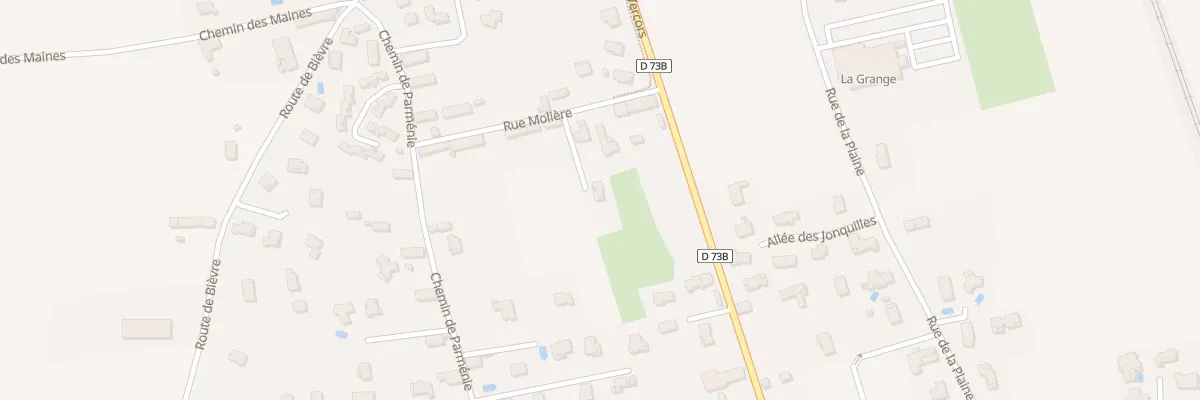 Plan du 85 Rue Moliére au Grand-Lemps