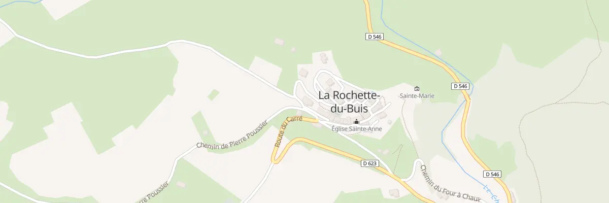 Plan du 5065 Sainte Anne à La Rochette-du-Buis