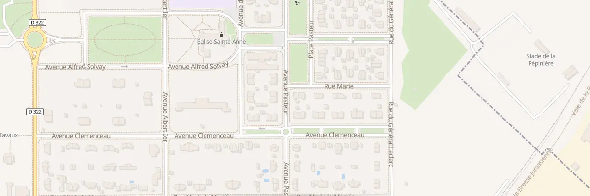 Plan du 2 Rue Marie à Tavaux