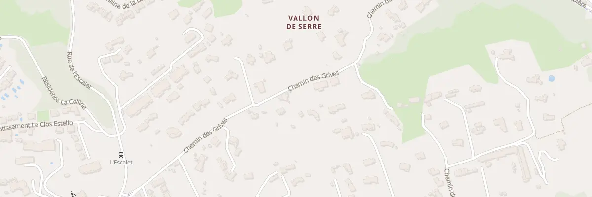 Plan du 52 Che des Grives à Marseille 13e Arrondissement