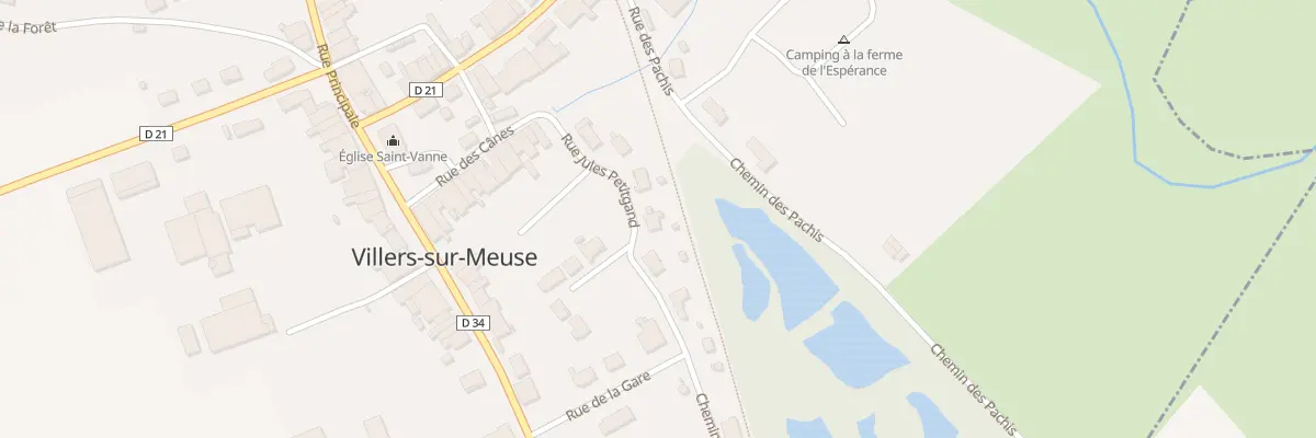 Plan du 6 Rue Jules Petitgand à Villers-sur-Meuse