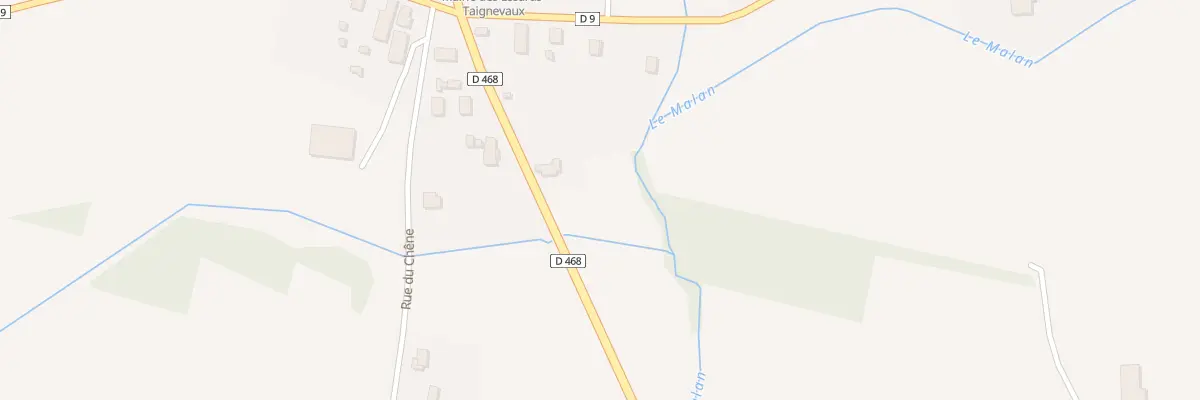 Plan du 1 Rte de Lons Le Saunier aux Essards-Taignevaux