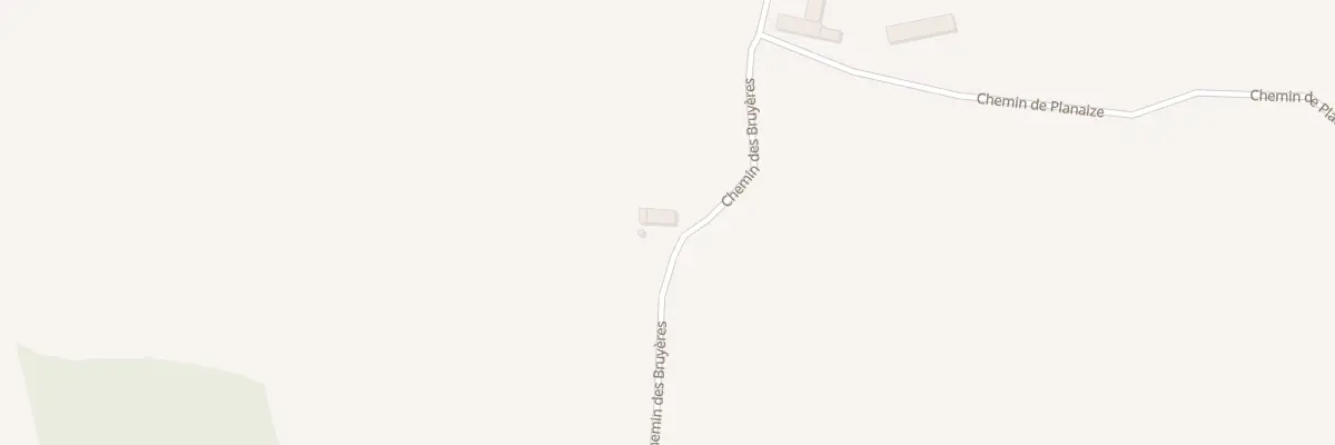 Plan du 18 Che des Bruyères à Sainte-Blandine
