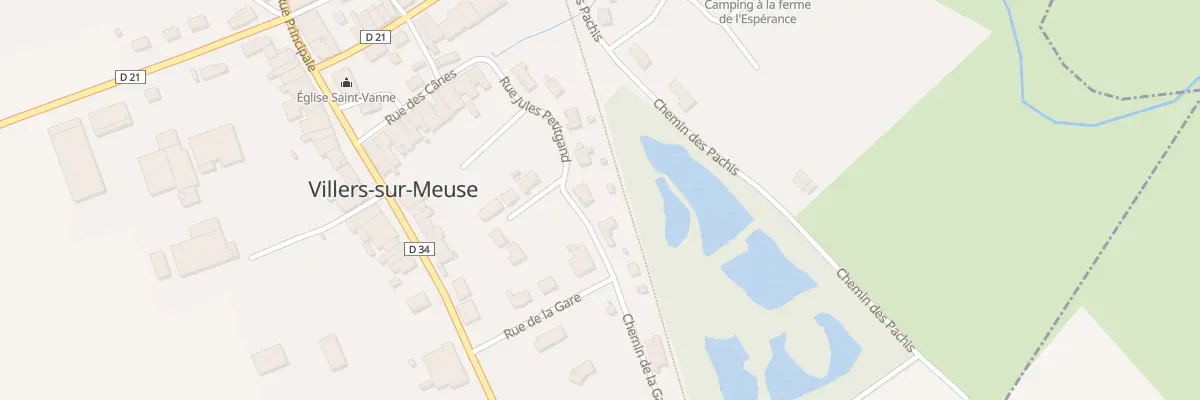 Plan du 8 Rue Jules Petitgand à Villers-sur-Meuse