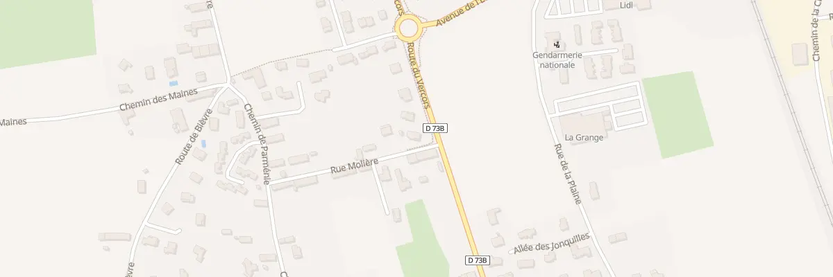 Plan du 36 Rue Moliére au Grand-Lemps