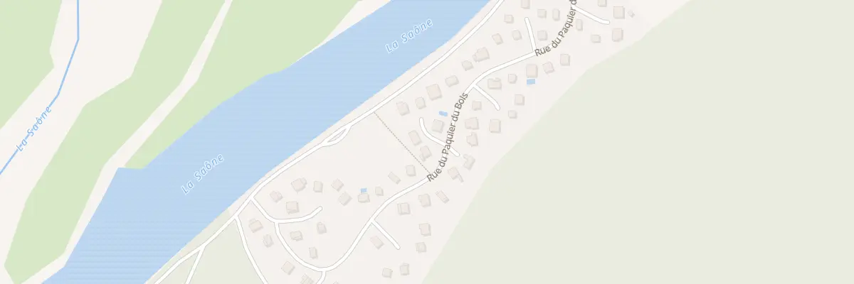 Plan du 34 Le Paquier du Bois à Pontailler-sur-Saône
