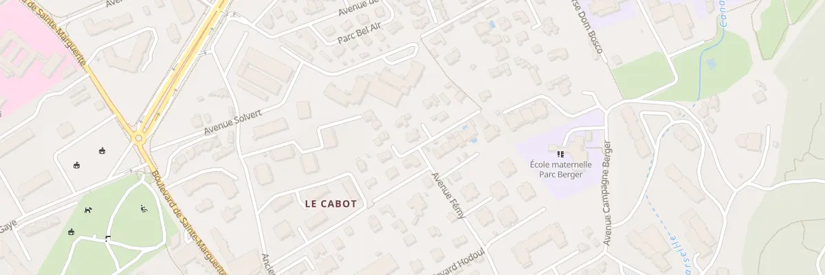 Plan du 23 Bd Femy à Marseille 9e Arrondissement