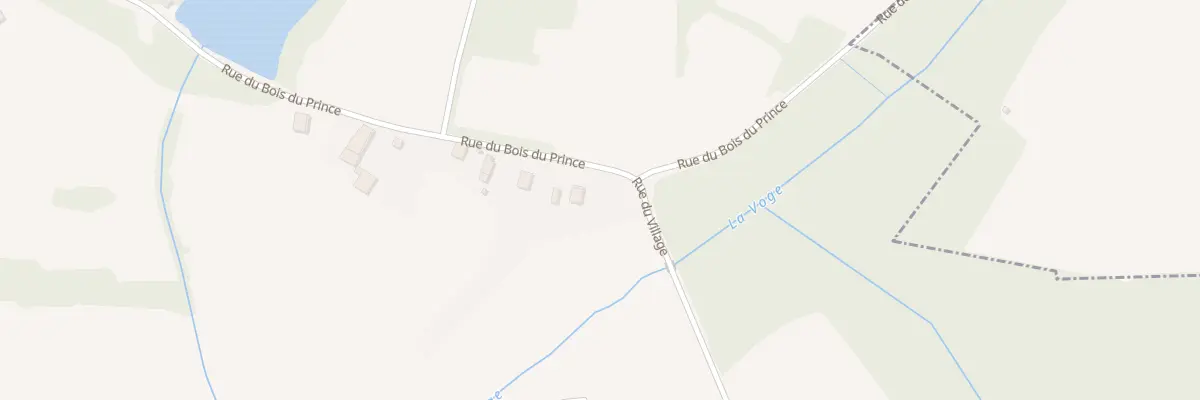 Plan du 1 Rue du Bois du Prince à Nance