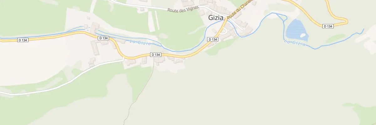 Plan du 153 Rte de la Reculée à Gizia