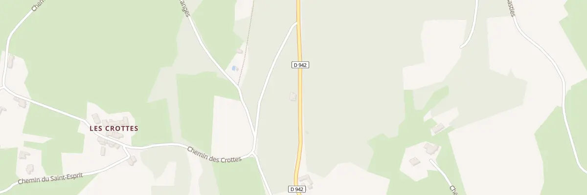 Plan du 1351A Rte de Montbrun à Aurel