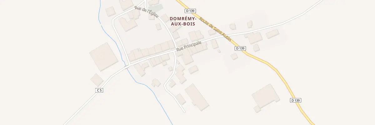 Plan du 9 Rue Principale à Erneville-aux-Bois