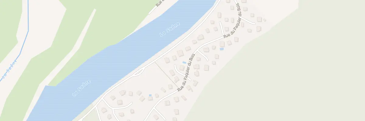 Plan du 30 Rue du Paquier du Bois à Pontailler-sur-Saône