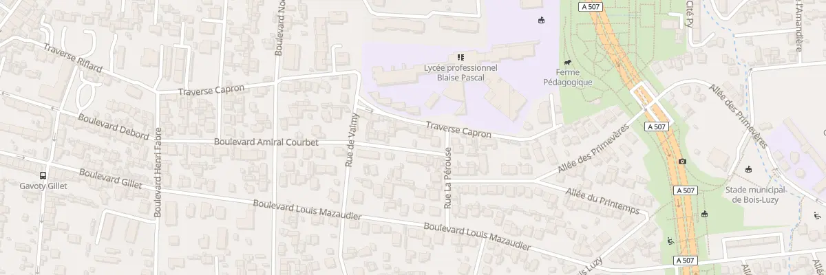Plan du 49 Bd Amiral Courbet à Marseille 12e Arrondissement