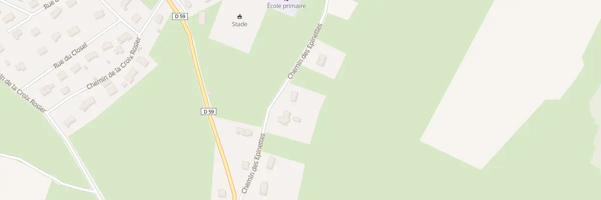 Plan du 313 Che des Epinettes à Hautecourt-Romanèche