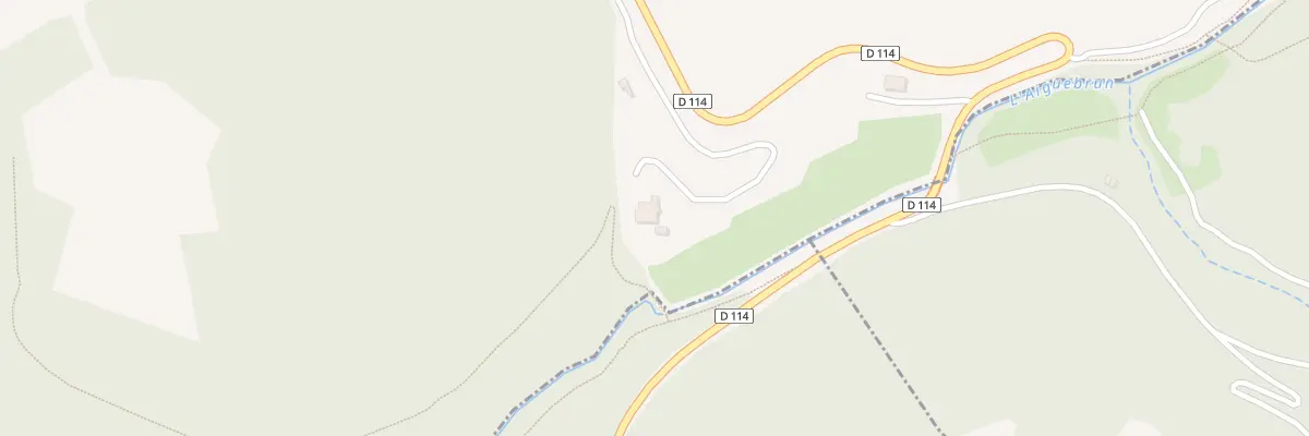 Plan du 1208 Rte Departementale 114 à Saignon