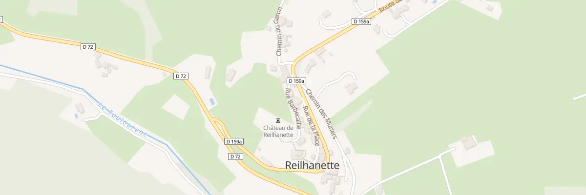 Plan du 5004 Le Village à Reilhanette