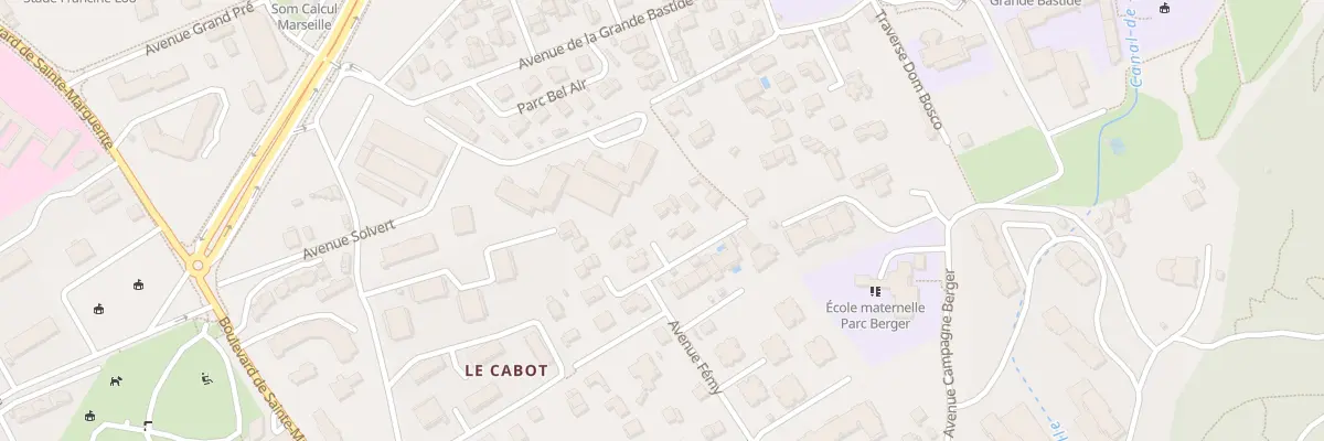 Plan du 27 Bd Femy à Marseille 9e Arrondissement