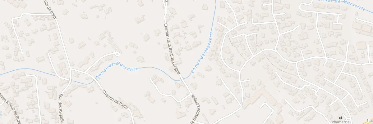 Plan du 66 Che de la Bastide Longue à Marseille 13e Arrondissement