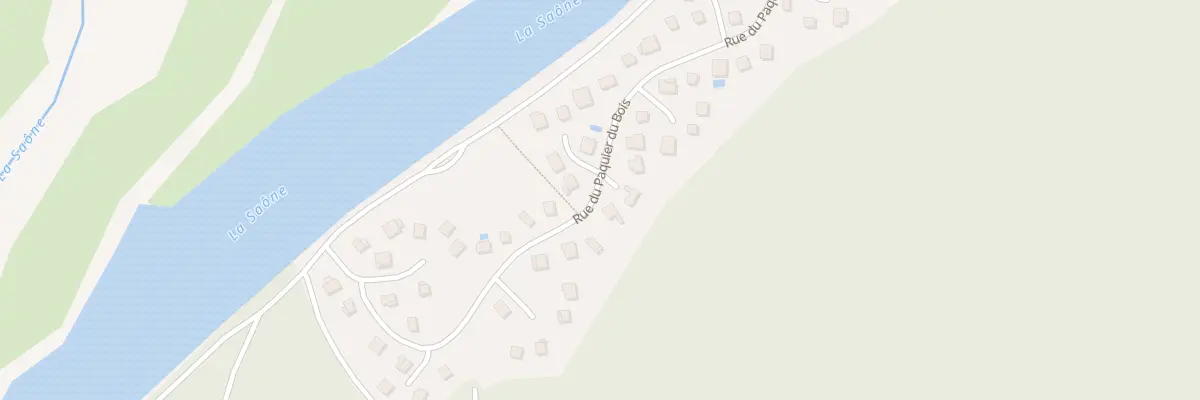 Plan du 36 Rue du Paquier du Bois à Pontailler-sur-Saône