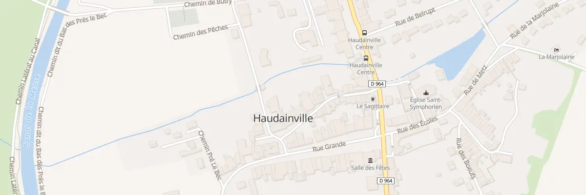 Plan du 19 Rue de la Chise à Haudainville