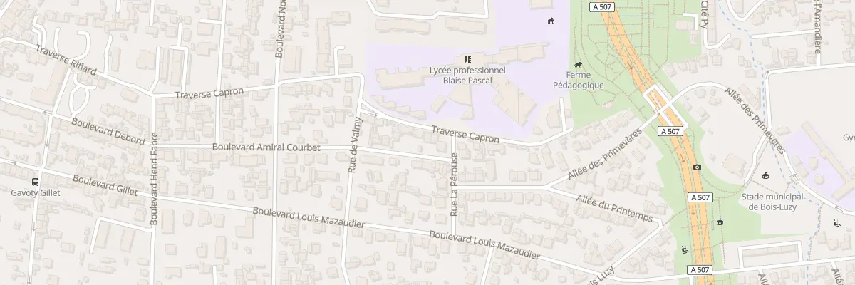Plan du 53 Bd Amiral Courbet à Marseille 12e Arrondissement
